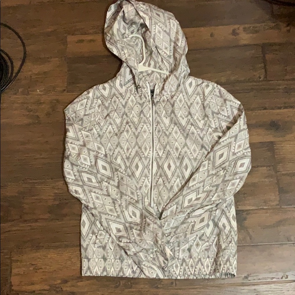 cropped windbreaker